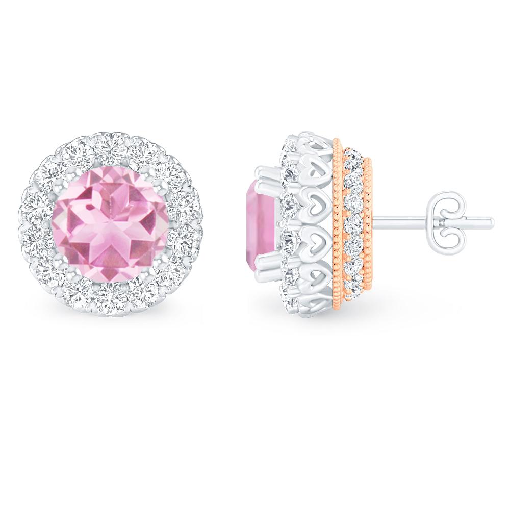 White Gold - Pink Tourmaline