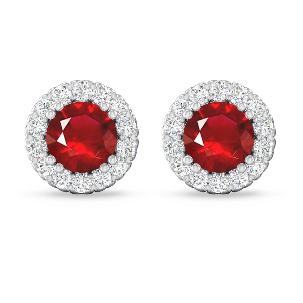 White Gold - Ruby
