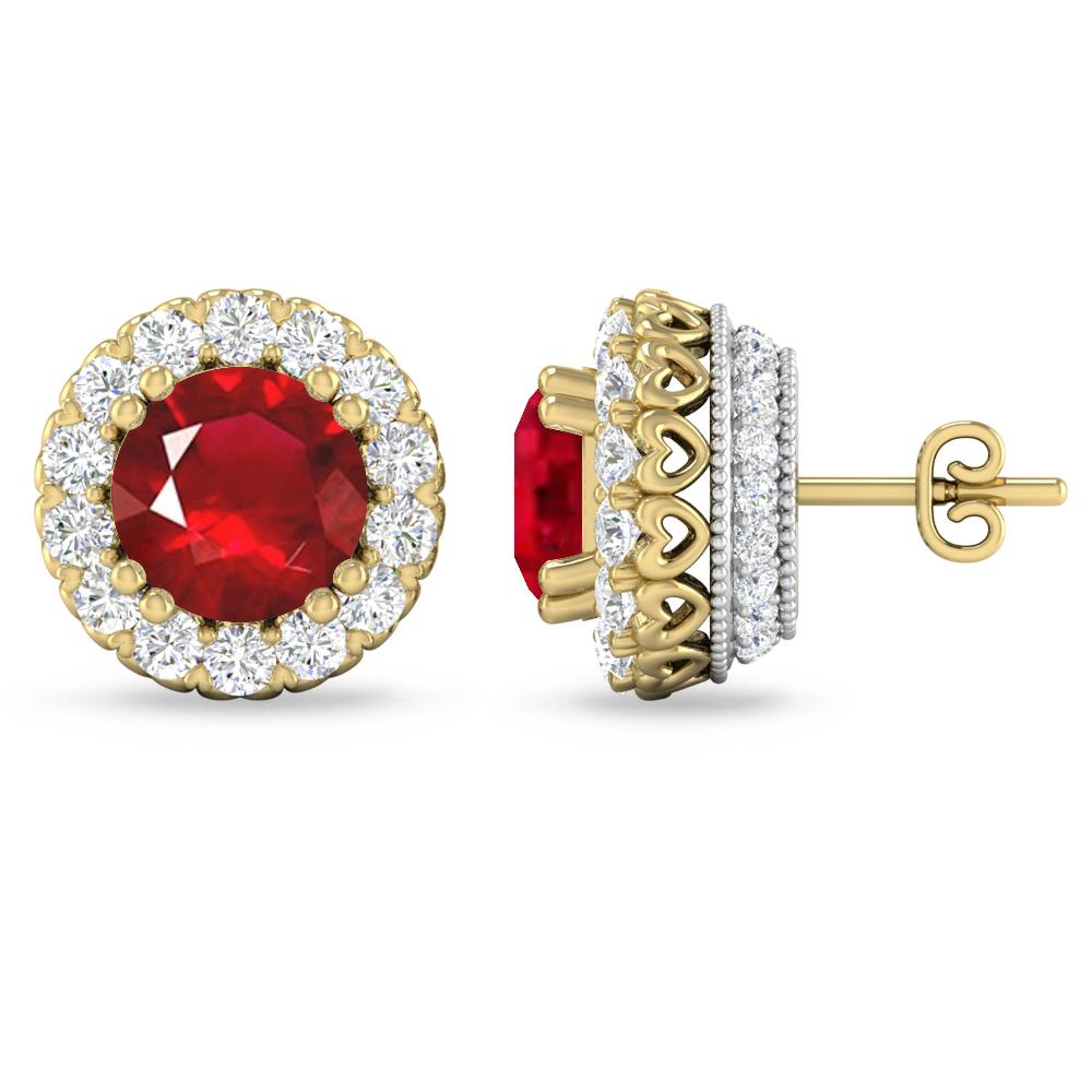 Yellow Gold - Ruby