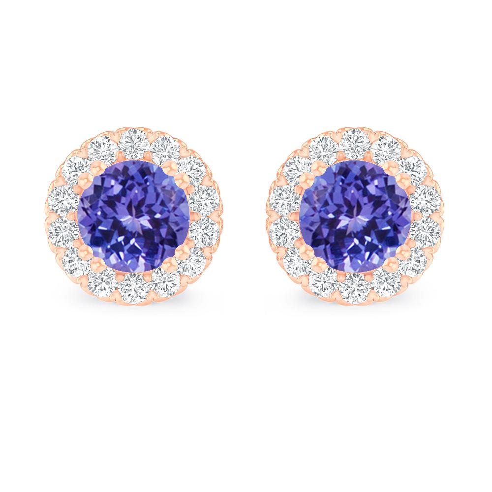 Rose Gold - Tanzanite