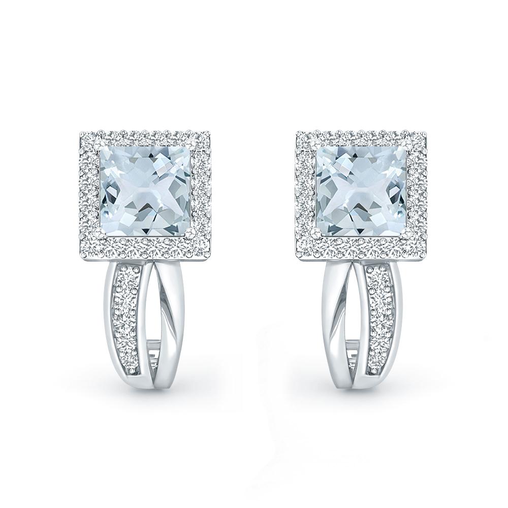 White Gold - Aquamarine
