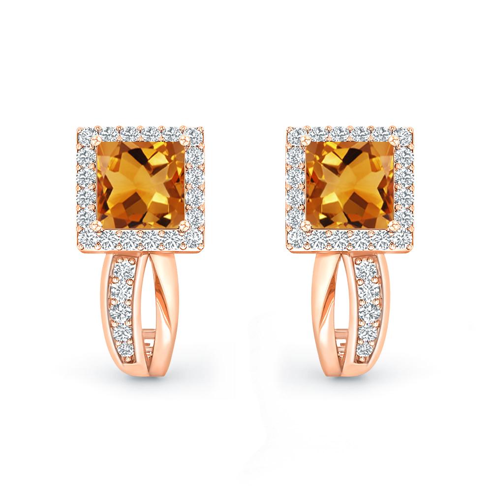 Rose Gold - Citrine