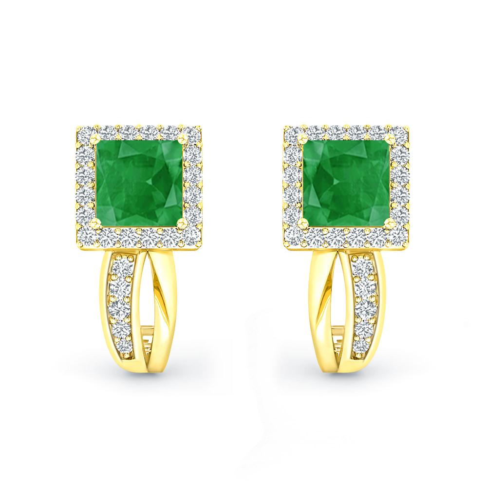 Yellow Gold - Emerald