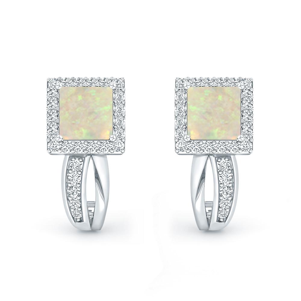 White Gold - Opal