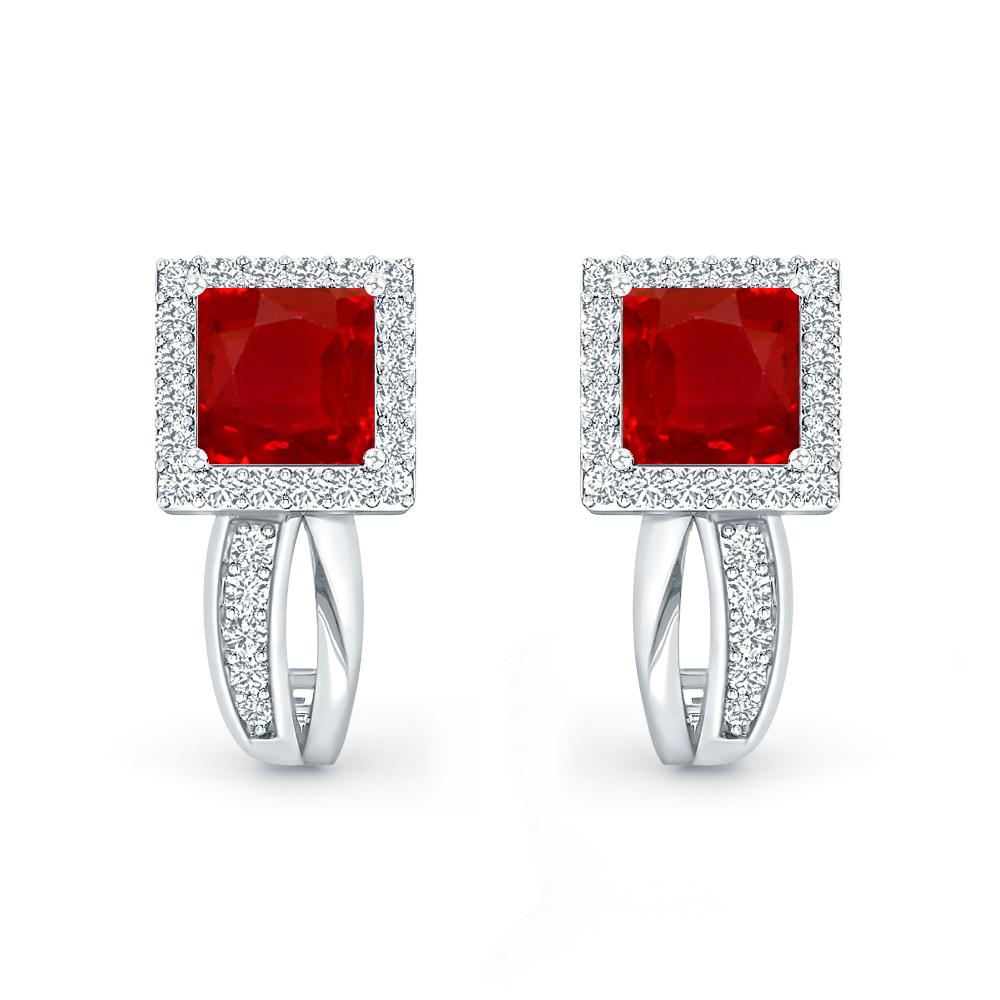 White Gold - Ruby
