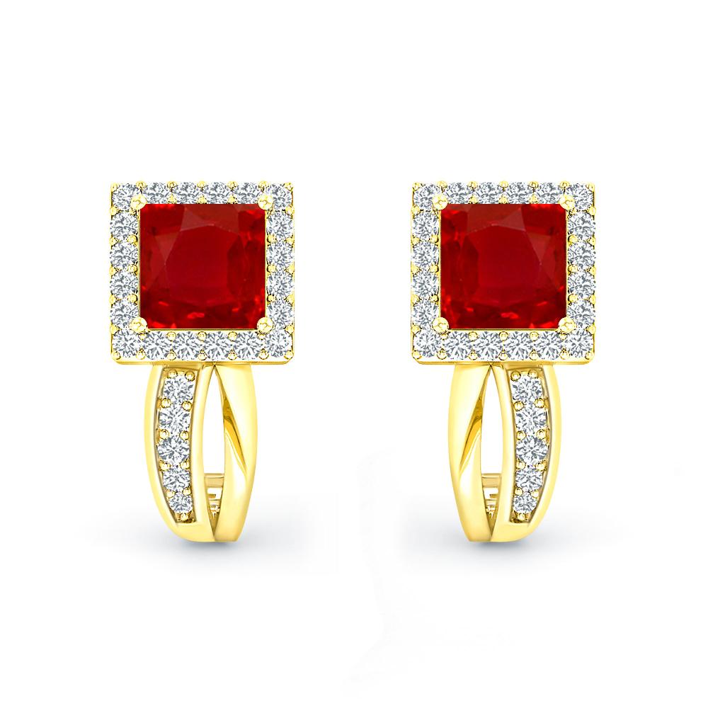 Yellow Gold - Ruby