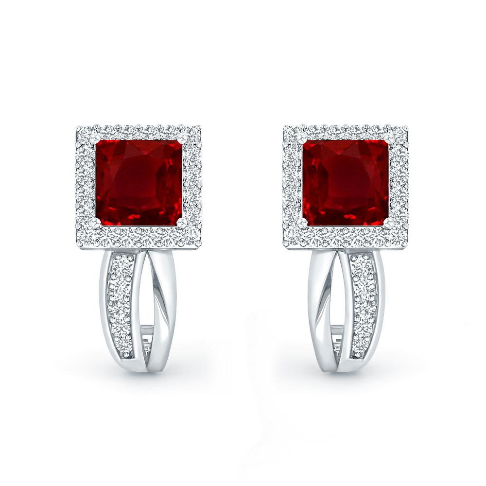 White Gold - Ruby