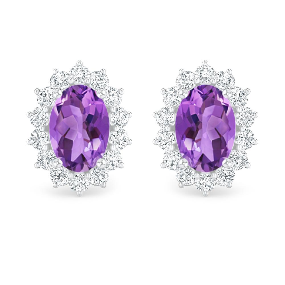 White Gold - Amethyst