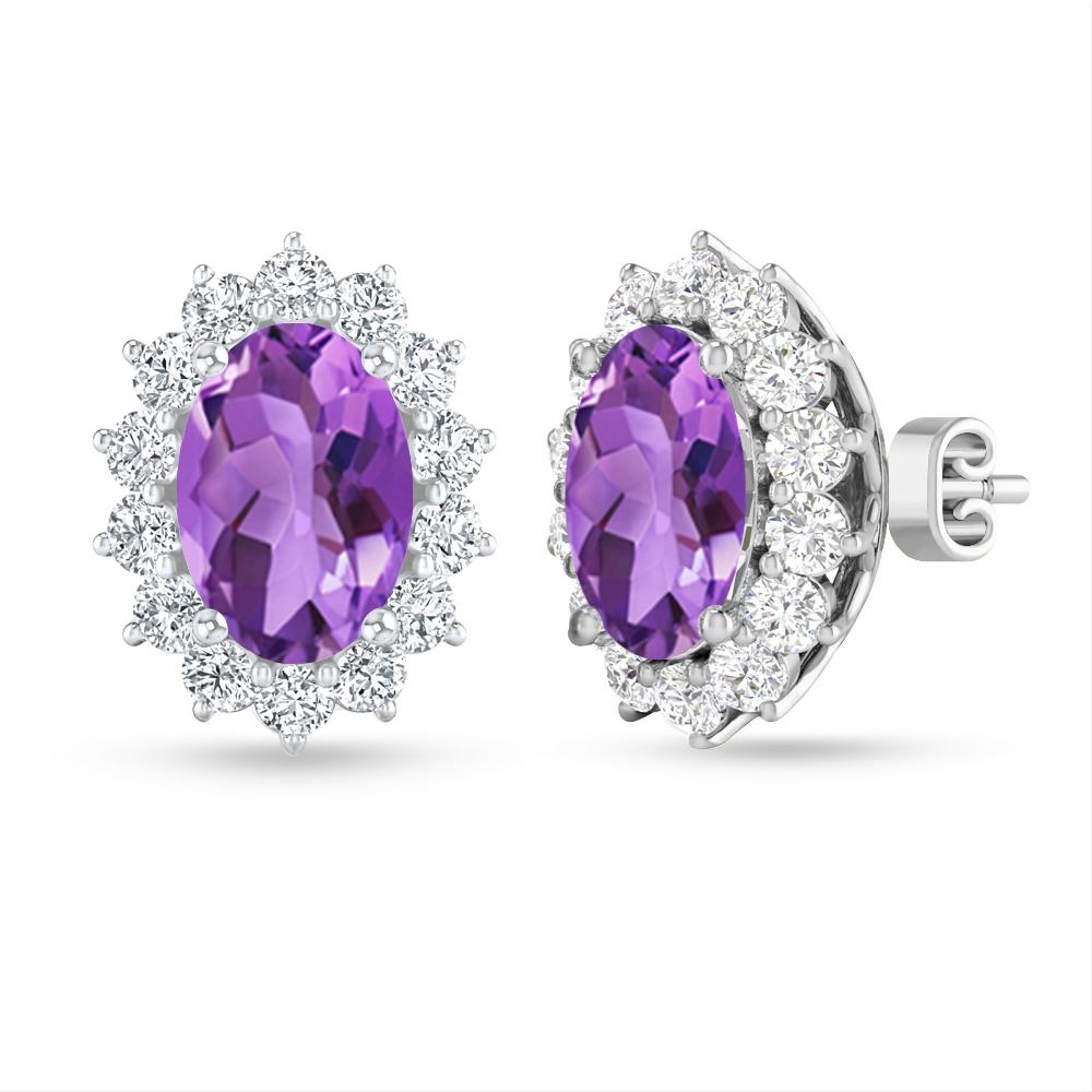 White Gold - Amethyst