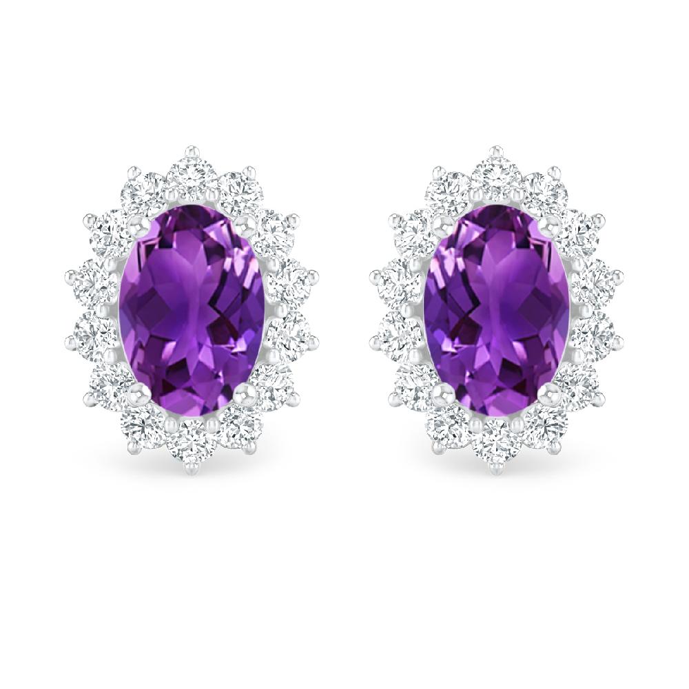 White Gold - Amethyst