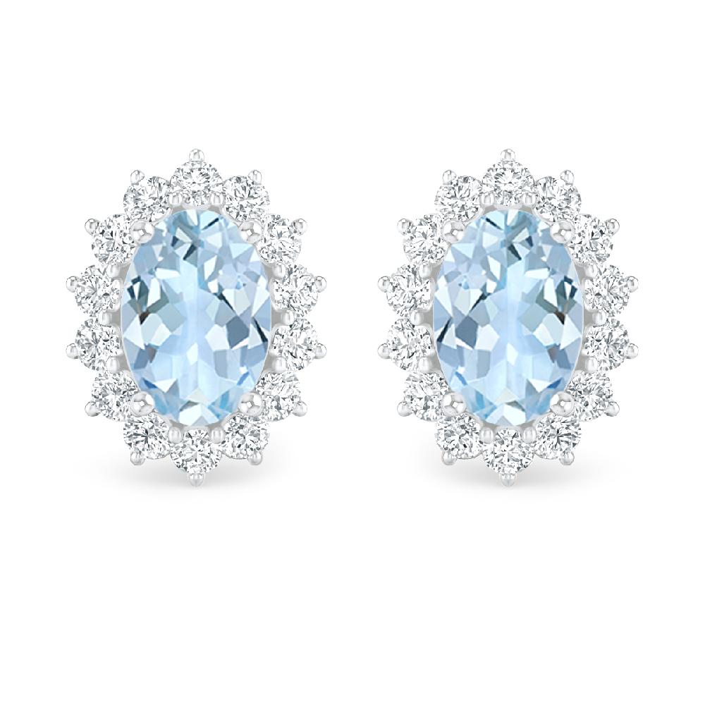 White Gold - Aquamarine