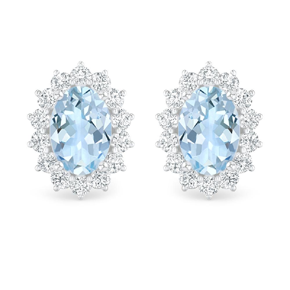 White Gold - Aquamarine