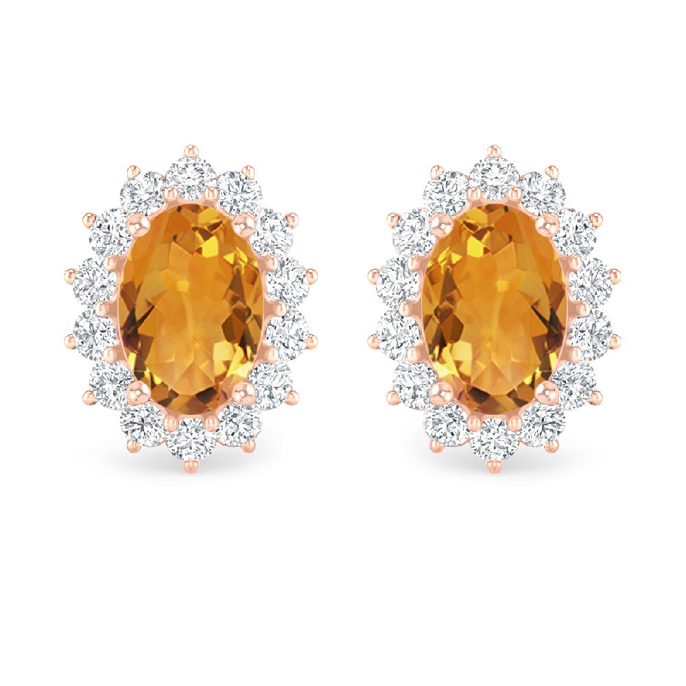 Rose Gold - Citrine