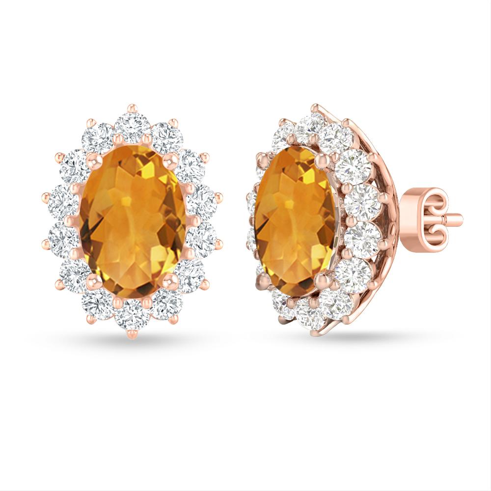 Rose Gold - Citrine