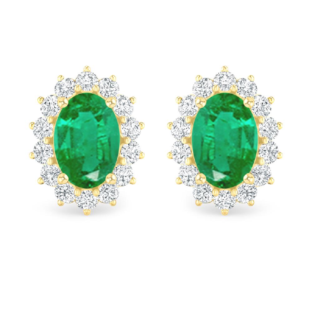 Yellow Gold - Emerald