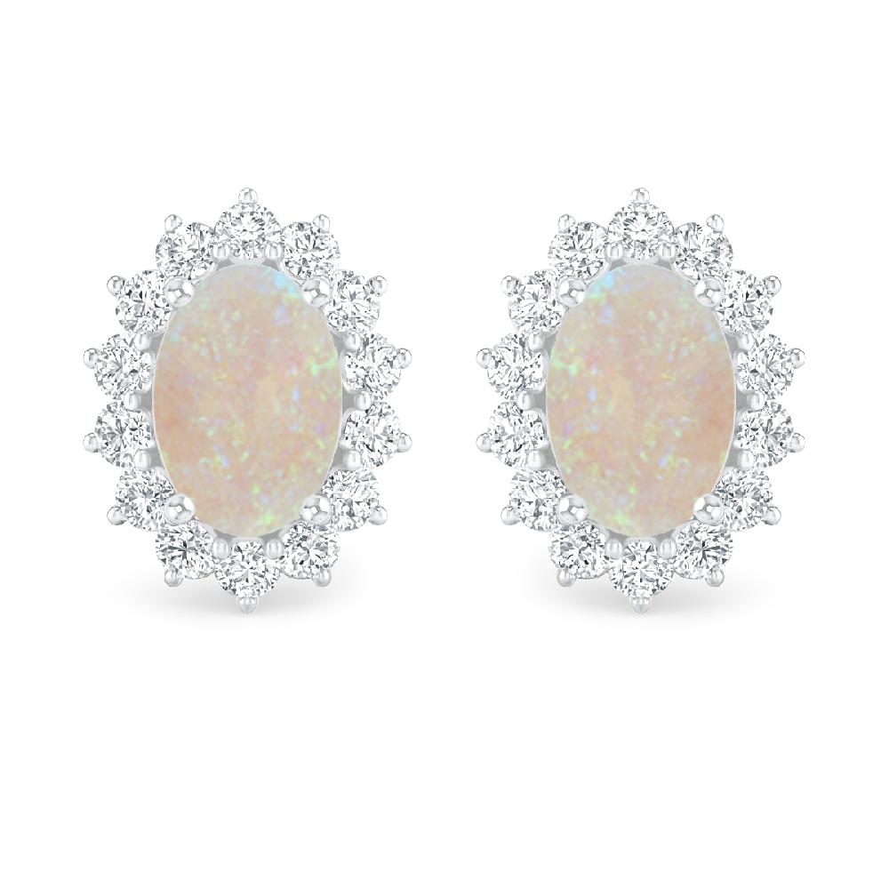 White Gold - Opal