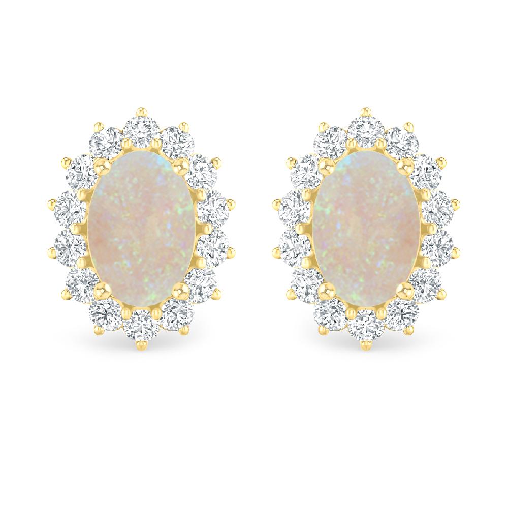 Yellow Gold - Opal