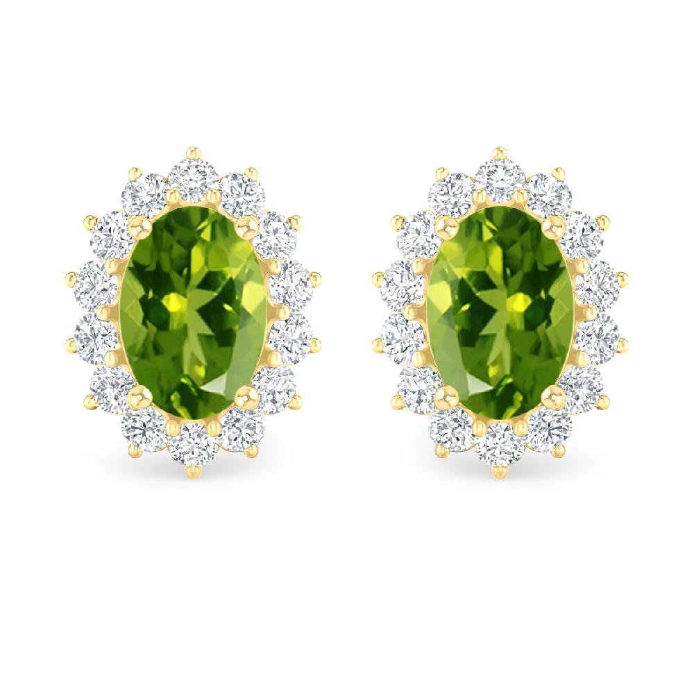 Yellow Gold - Peridot