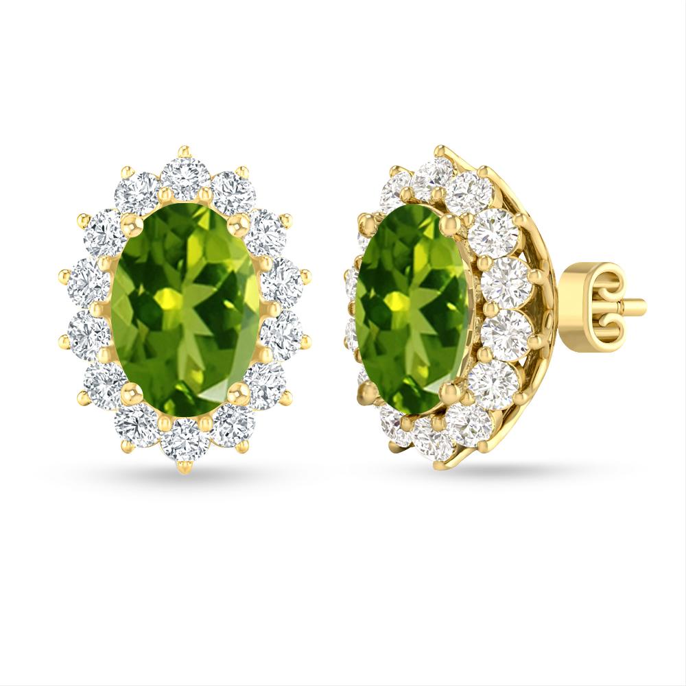 Yellow Gold - Peridot