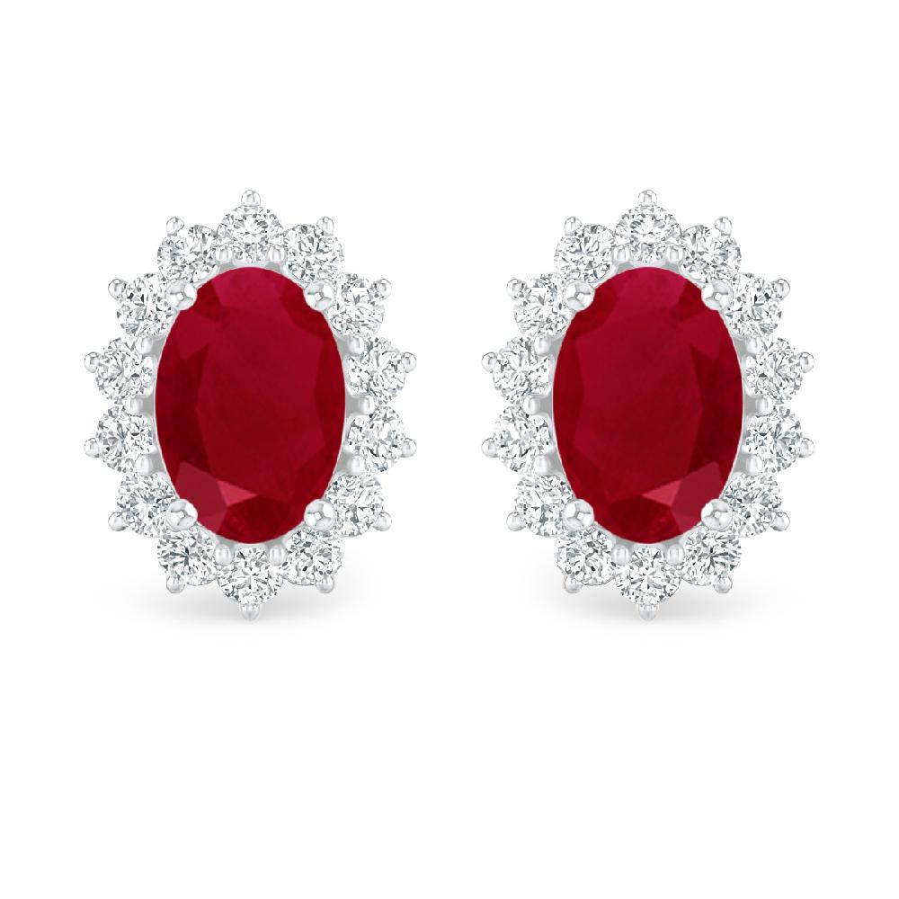 White Gold - Ruby