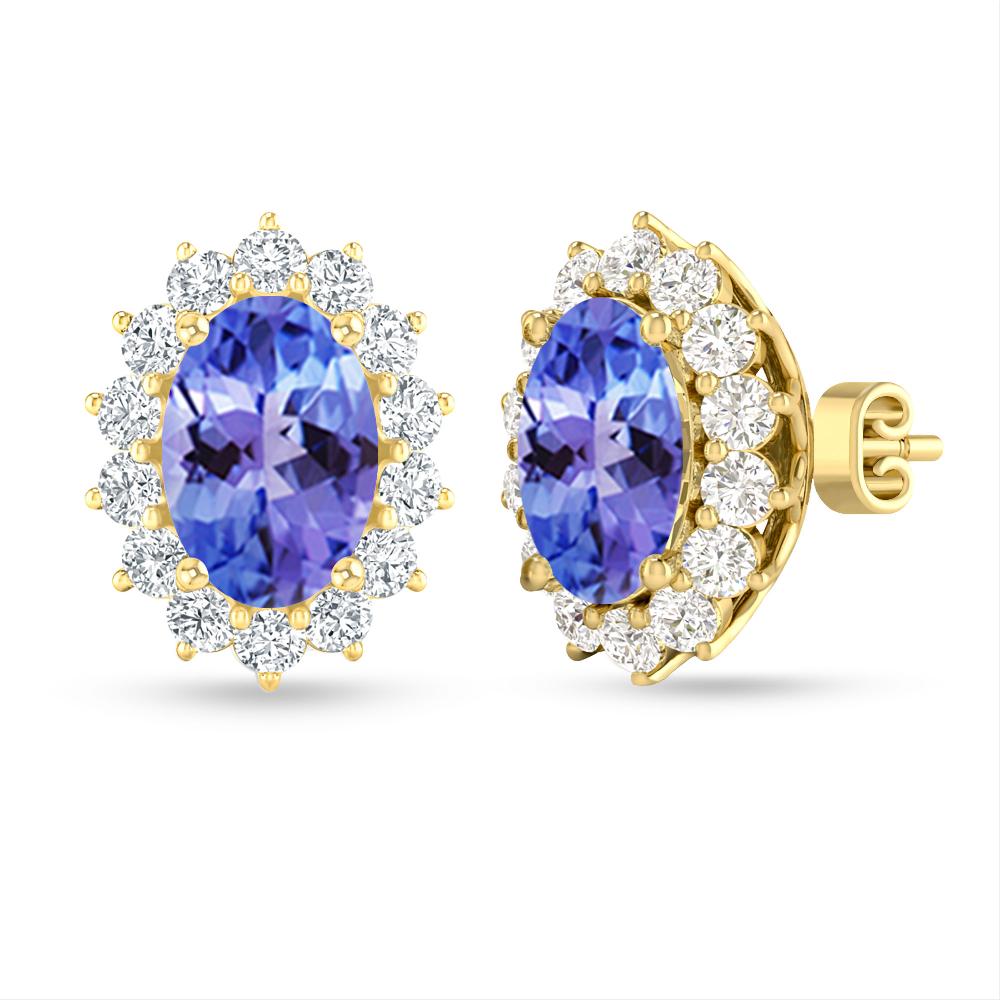 Yellow Gold - Tanzanite