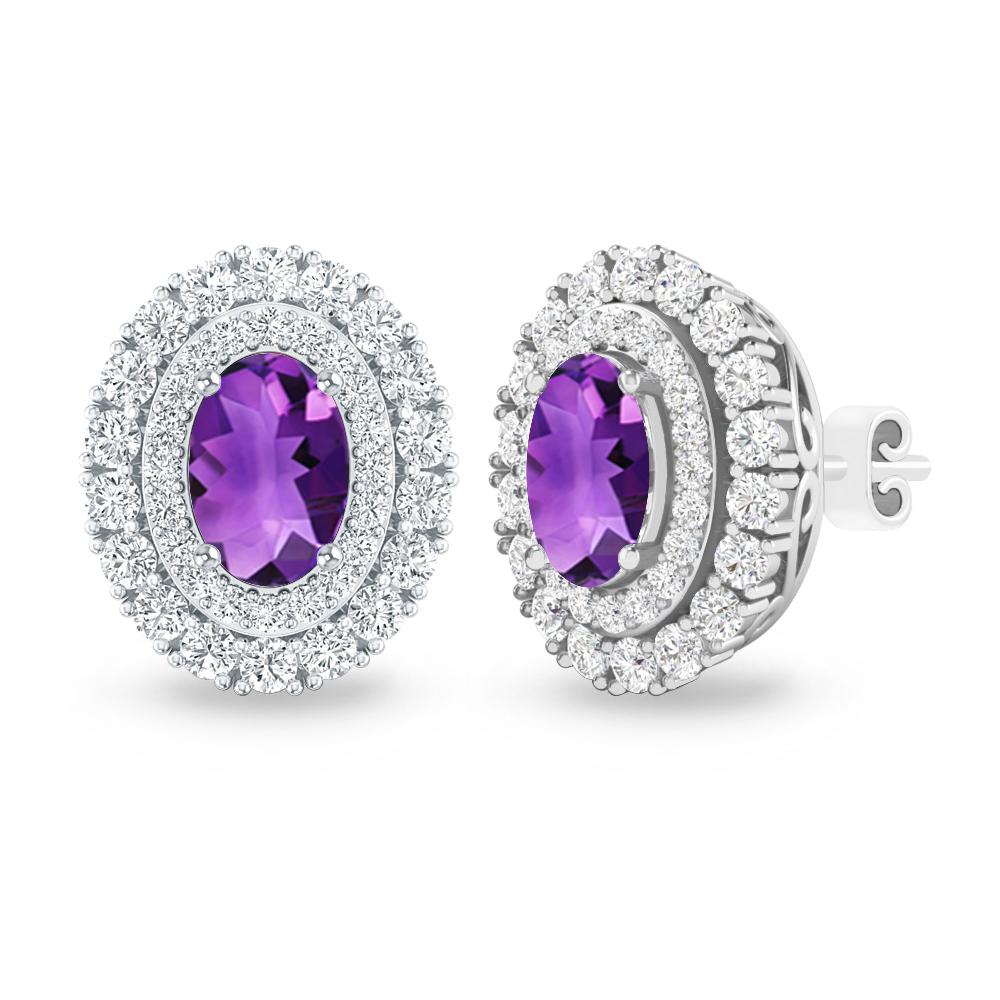 White Gold - Amethyst