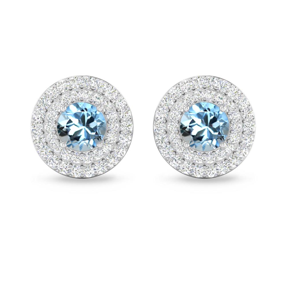 White Gold - Aquamarine