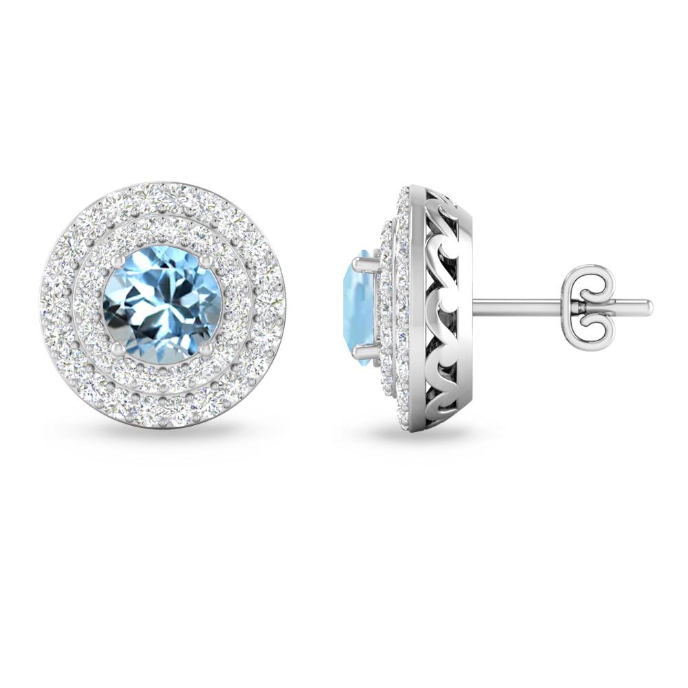 White Gold - Aquamarine