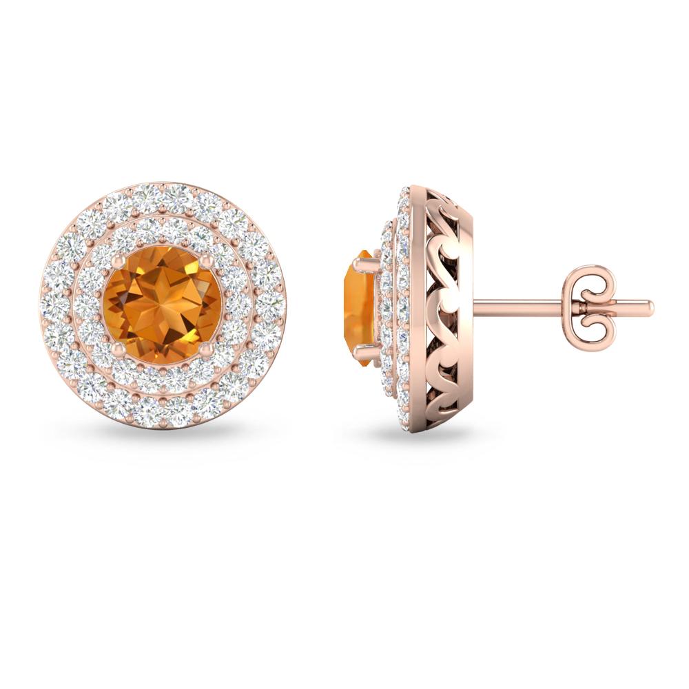 Rose Gold - Citrine