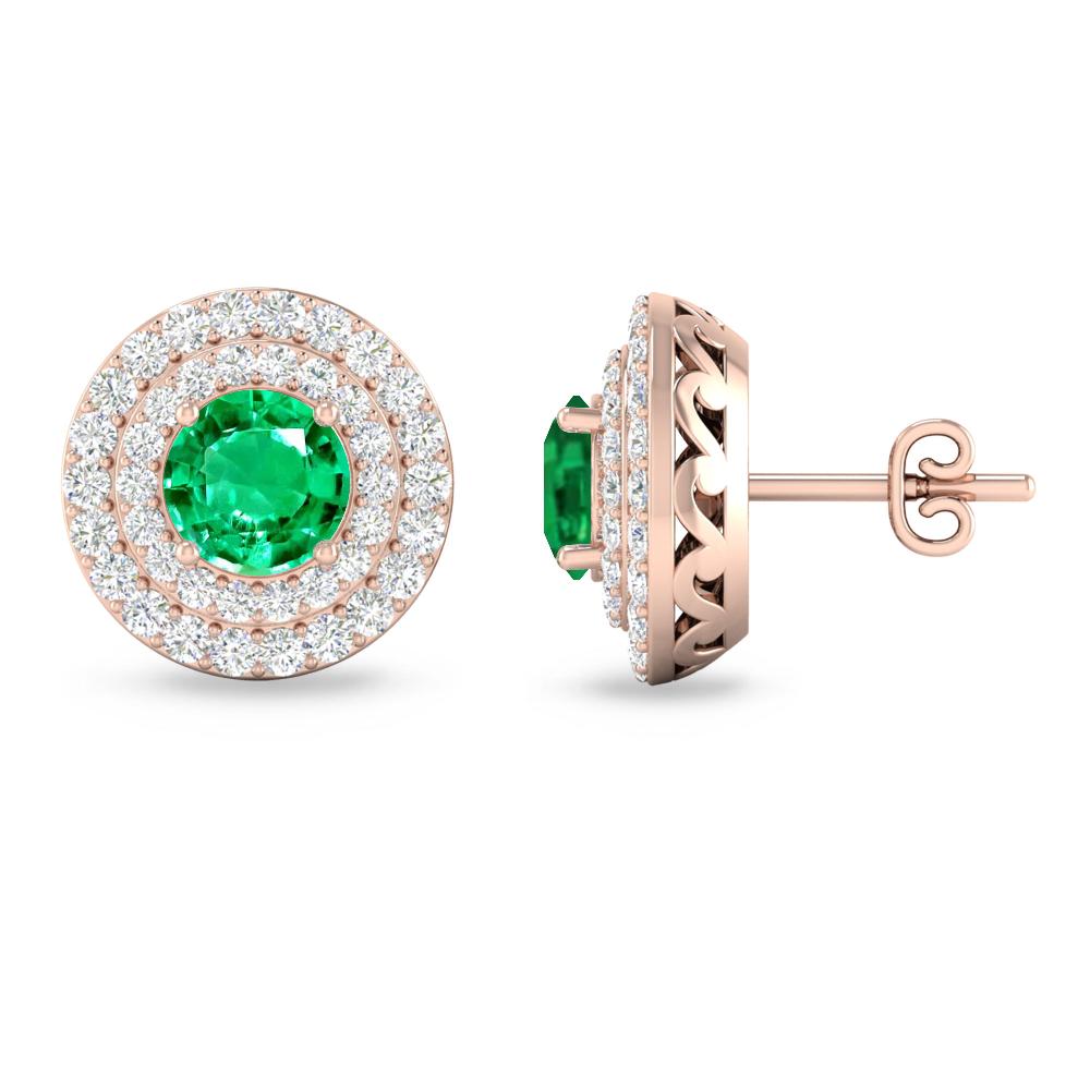 Rose Gold - Emerald