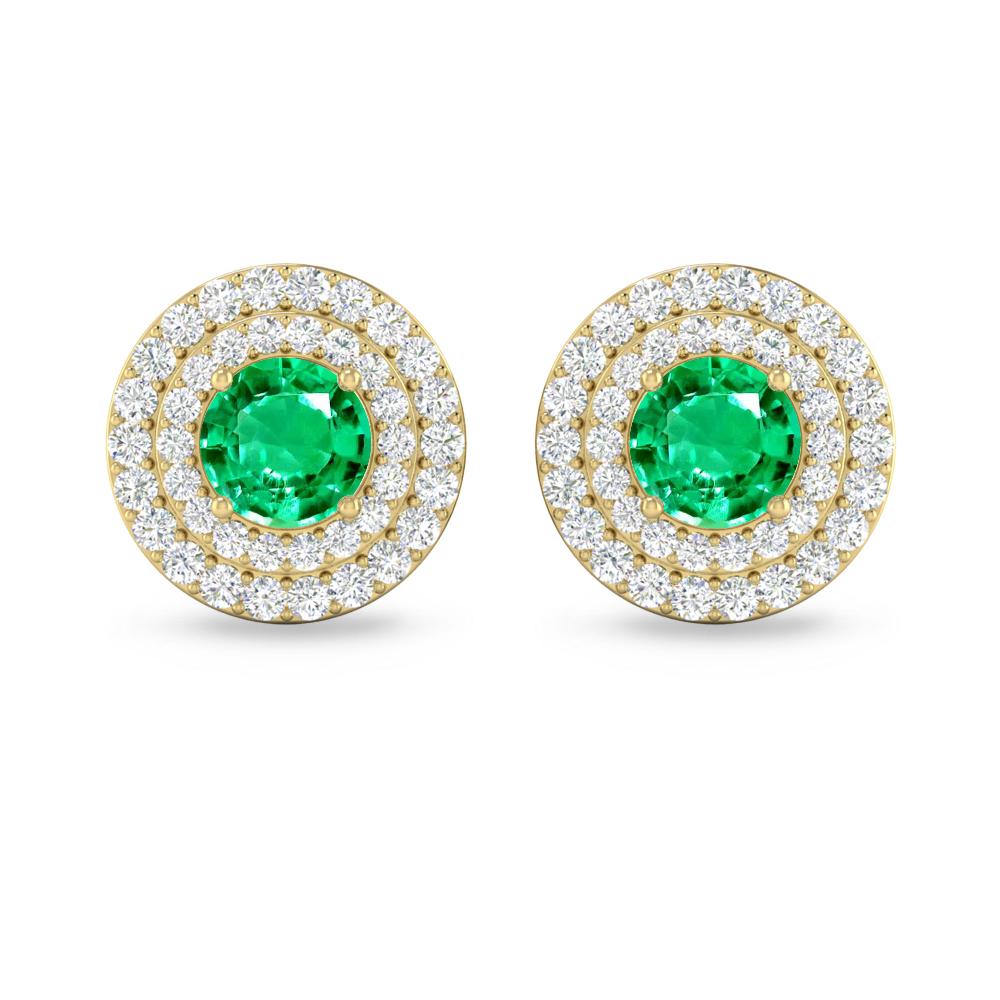 Yellow Gold - Emerald