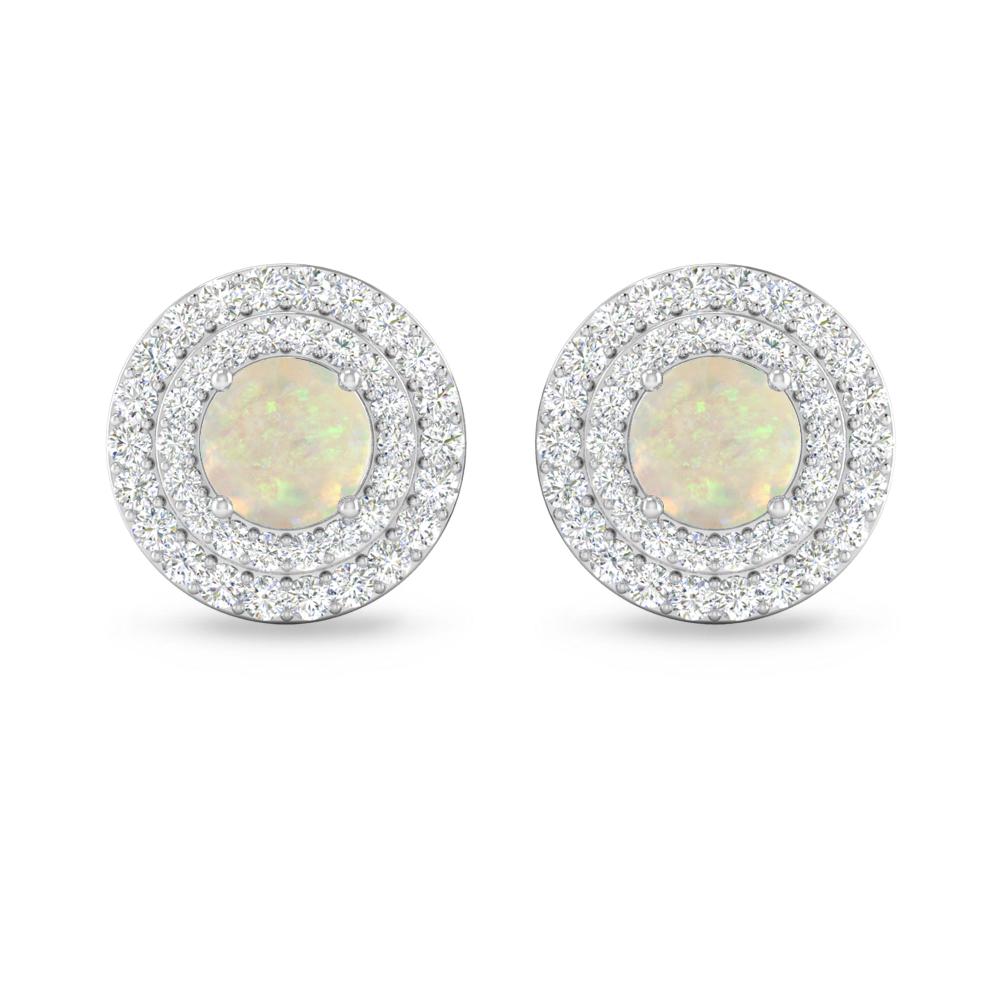 White Gold - Opal