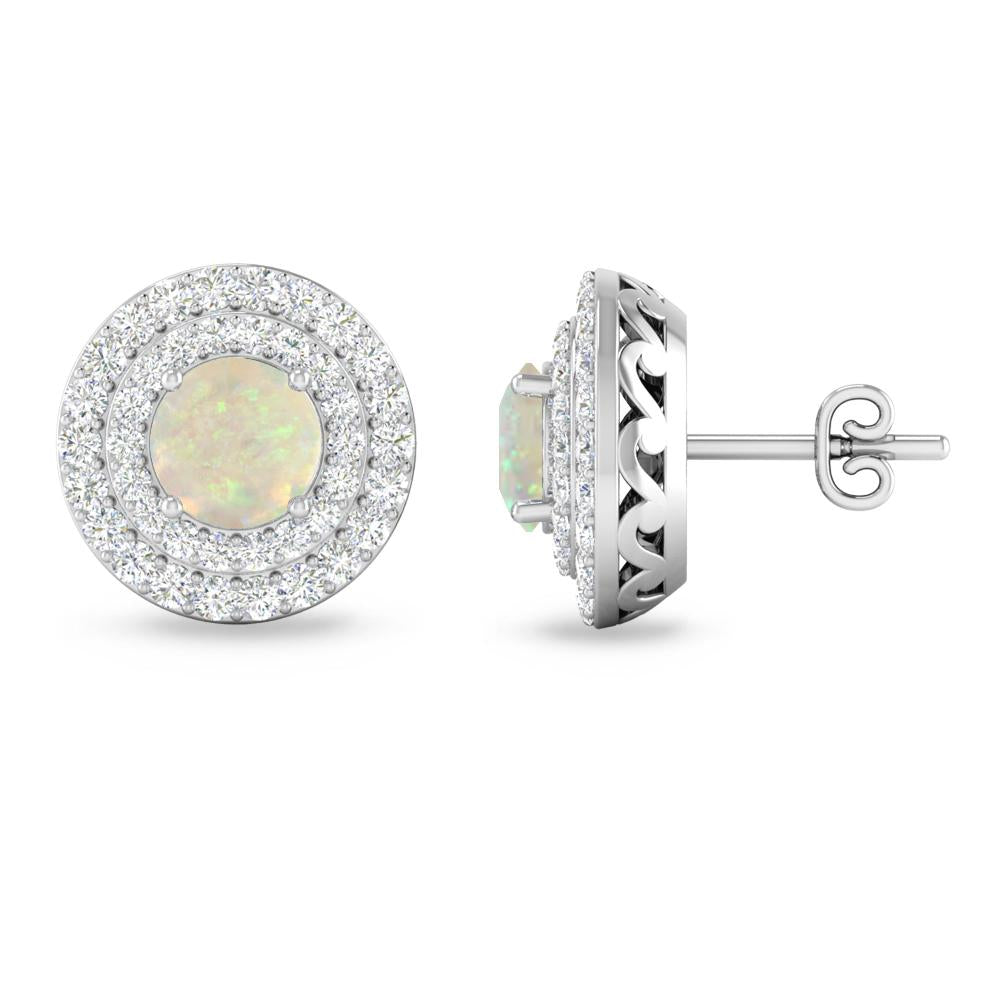 White Gold - Opal