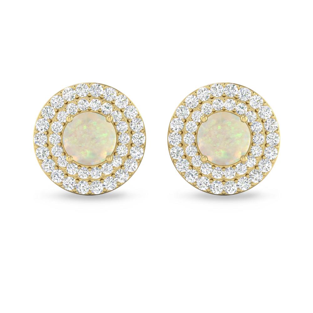 Yellow Gold - Opal