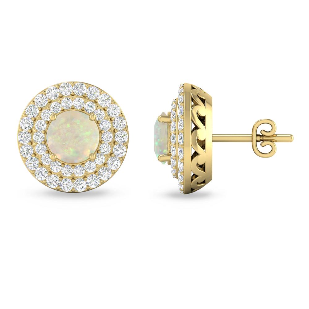 Yellow Gold - Opal