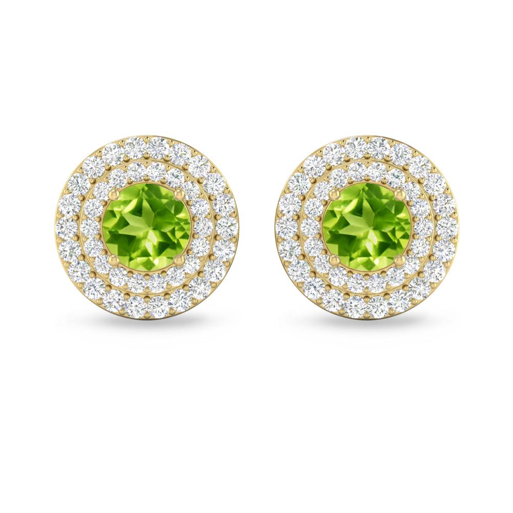 Yellow Gold - Peridot