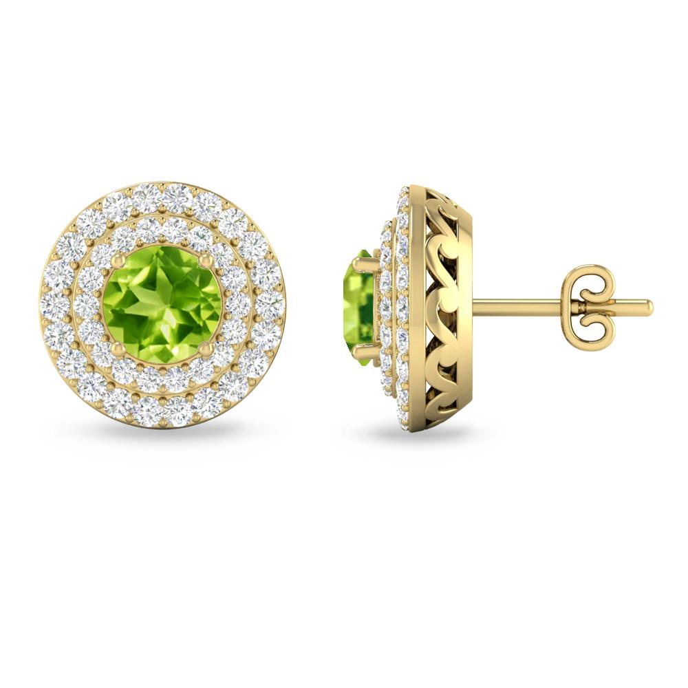 Yellow Gold - Peridot