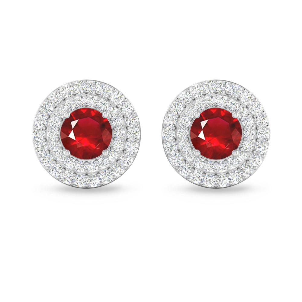 White Gold - Ruby