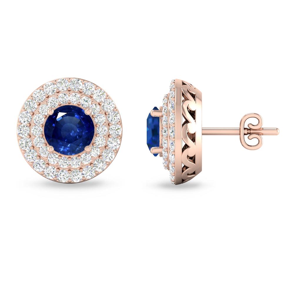 Rose Gold - Sapphire