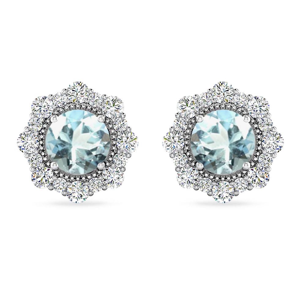 White Gold - Aquamarine