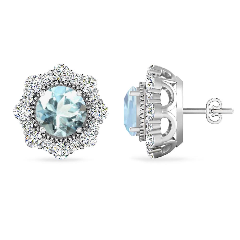 White Gold - Aquamarine