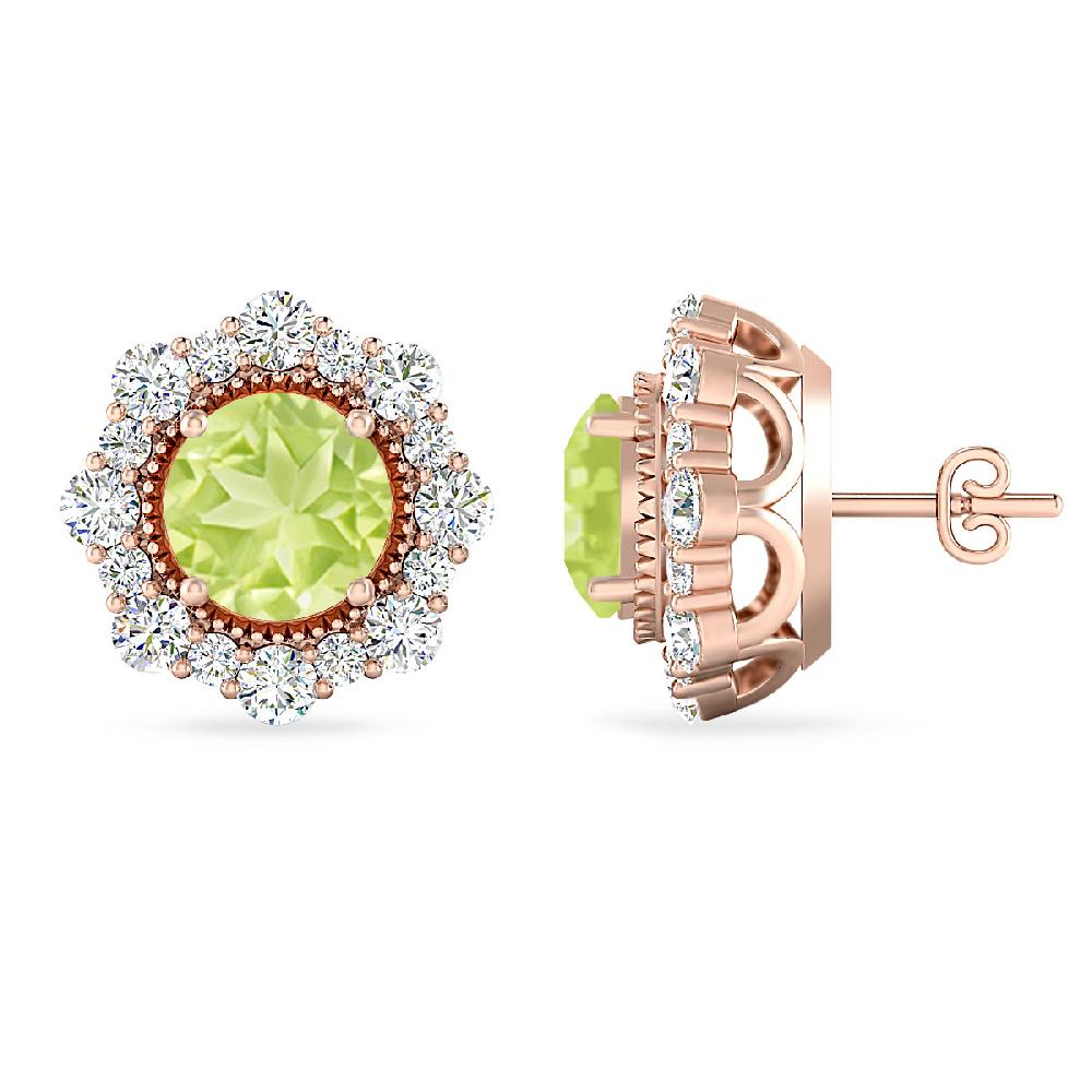 Rose Gold - Peridot
