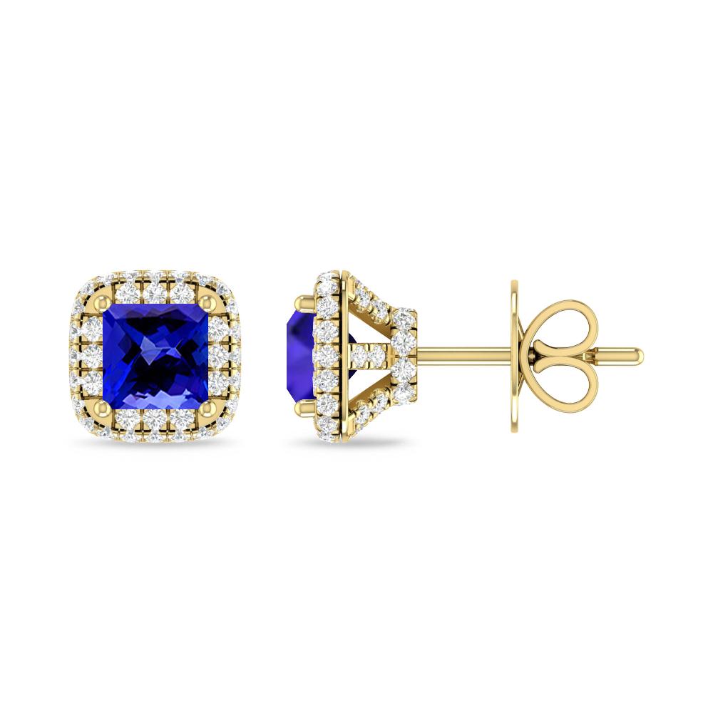 Yellow Gold - Tanzanite