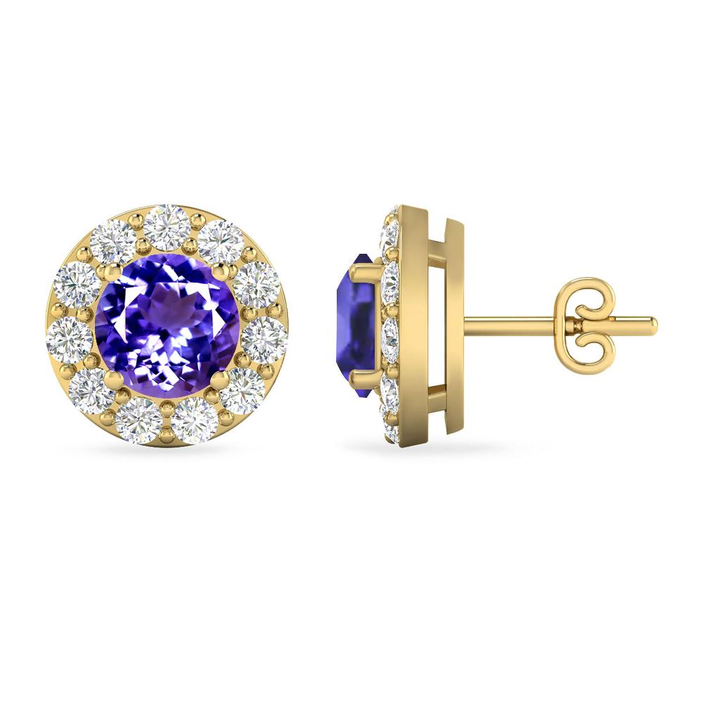 Yellow Gold - Tanzanite