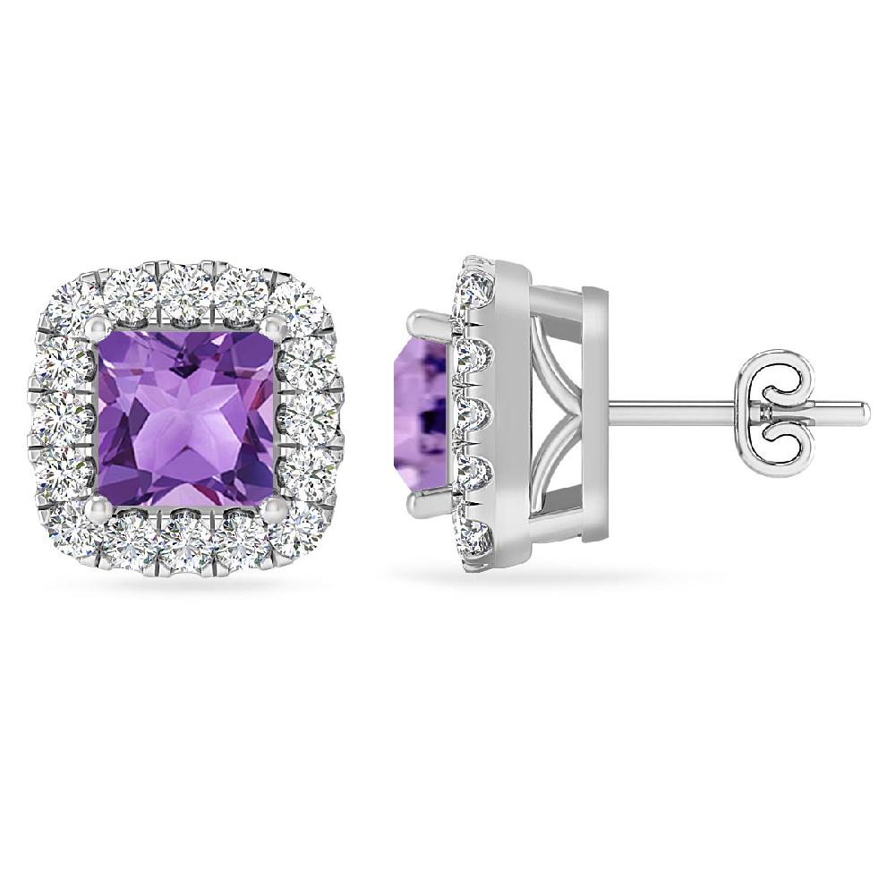 White Gold - Amethyst