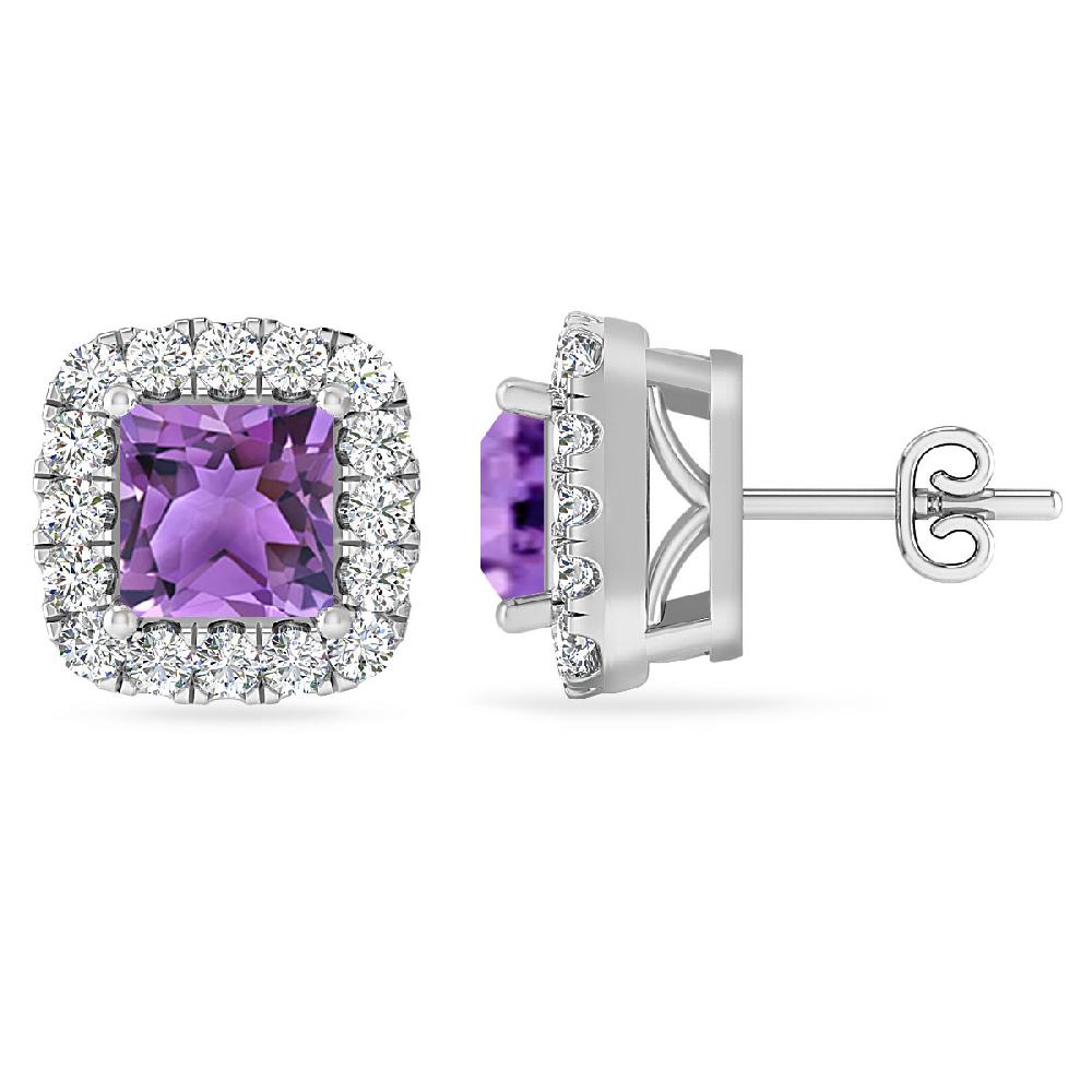 White Gold - Amethyst