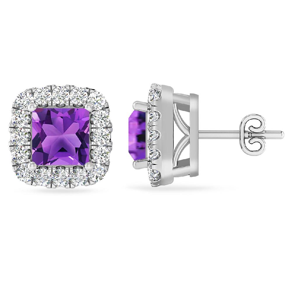 White Gold - Amethyst