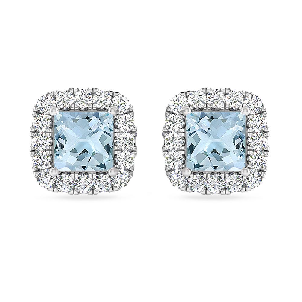 White Gold - Aquamarine