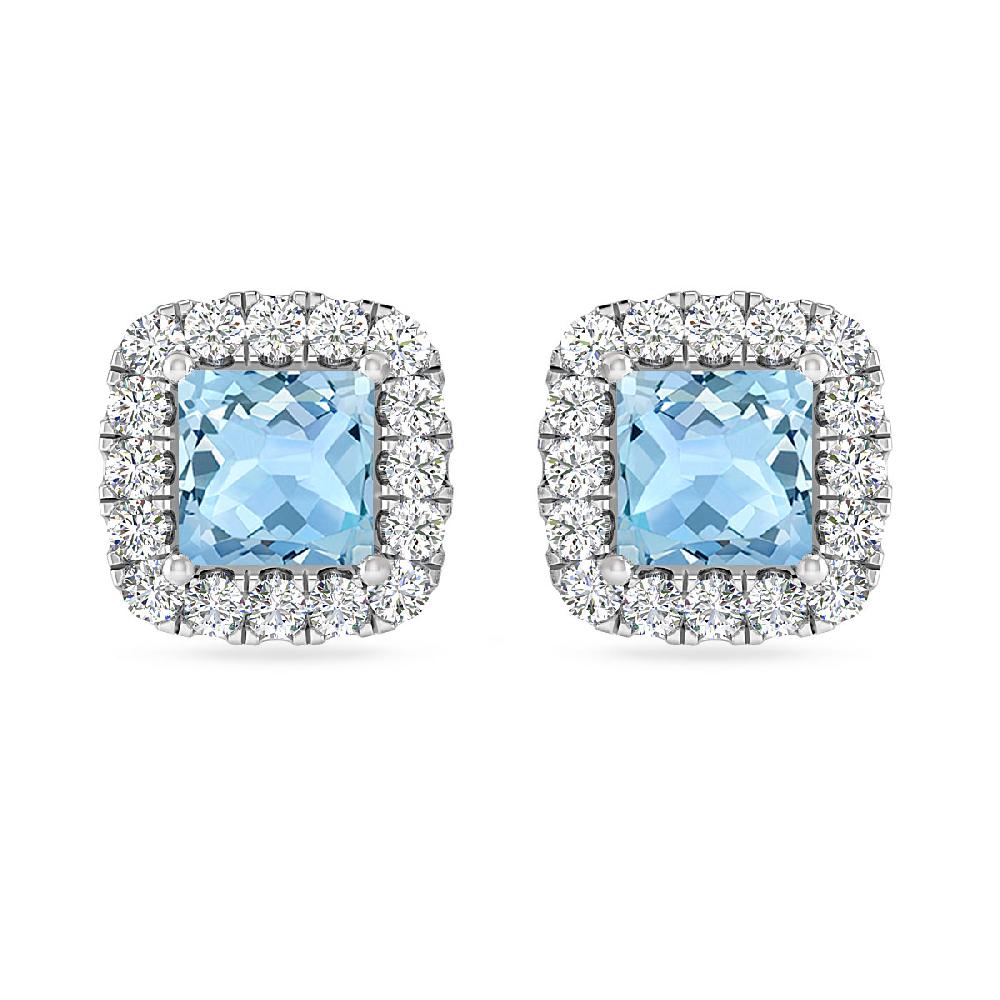 White Gold - Aquamarine