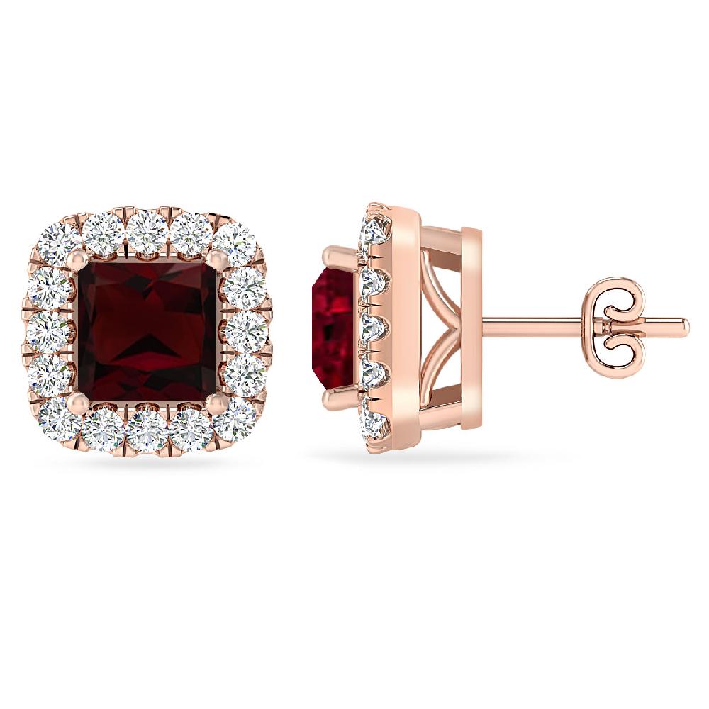 Rose Gold - Garnet